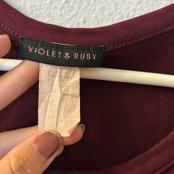 Violet & Ruby bless this belly maternity top size medium - Picture 5 of 6